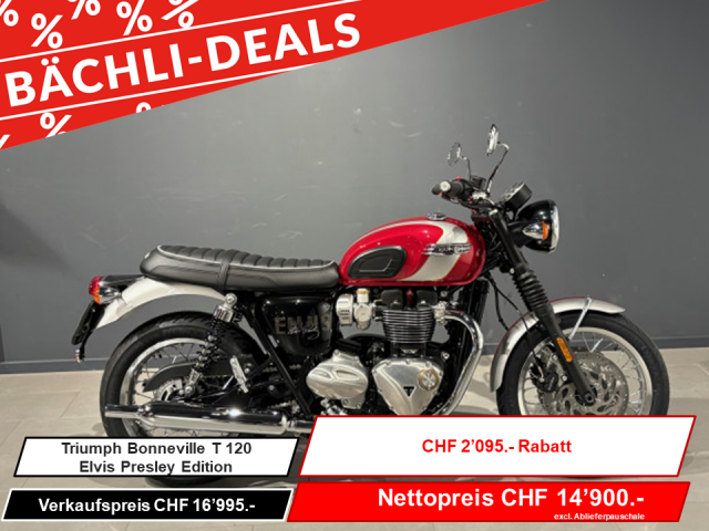 TRIUMPH Bonneville T120 Retro Neufahrzeug