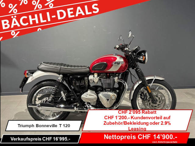 TRIUMPH Bonneville T120 Retro Neufahrzeug