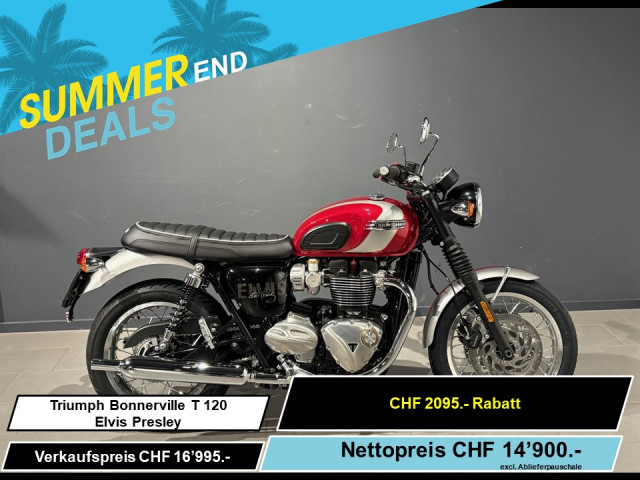 TRIUMPH Bonneville T120 Retro Neufahrzeug