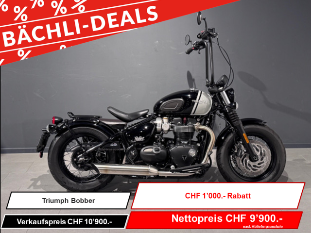 TRIUMPH Bonneville Bobber 1200 Retro Used