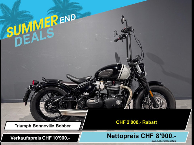 TRIUMPH Bonneville Bobber 1200 Retro Occasion