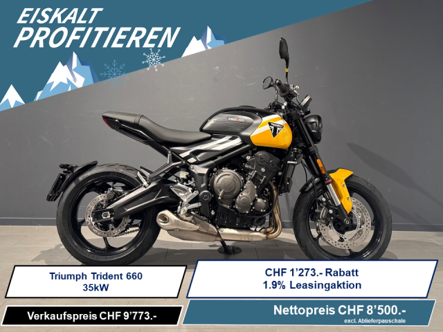 TRIUMPH Trident 660 Naked Neufahrzeug
