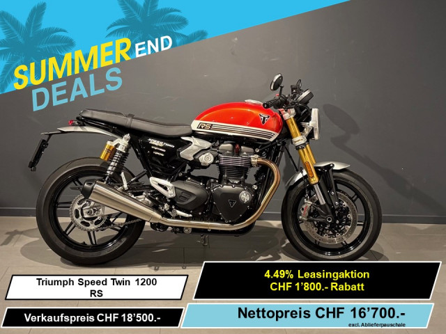 TRIUMPH Speed Twin 1200 RS Retro Neufahrzeug