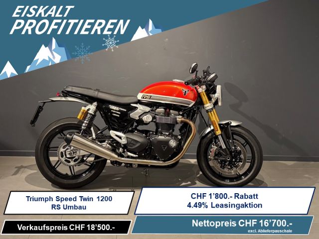 TRIUMPH Speed Twin 1200 RS Retro Neufahrzeug