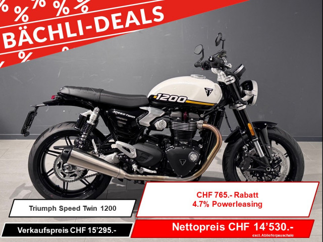 TRIUMPH Speed Twin 1200 Retro Neufahrzeug