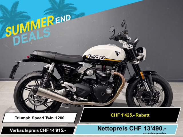 TRIUMPH Speed Twin 1200 Retro Neufahrzeug
