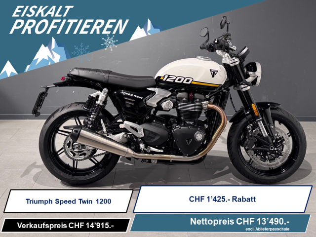 TRIUMPH Speed Twin 1200 Retro Neufahrzeug