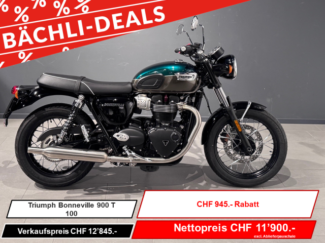 TRIUMPH Bonneville T100 Retro Neufahrzeug
