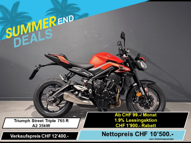 TRIUMPH Street Triple 765 R Naked Vorführfahrzeug