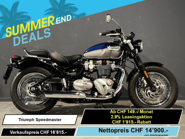TRIUMPH Bonneville Speedmaster 1200 Retro Neufahrzeug TRIUMPH Bonneville Speedmaster 1200 Retro Neufahrzeug