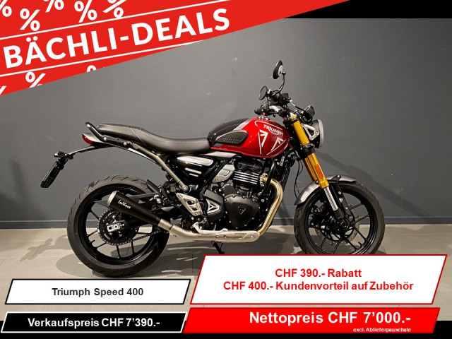 TRIUMPH Speed 400 Retro Neufahrzeug