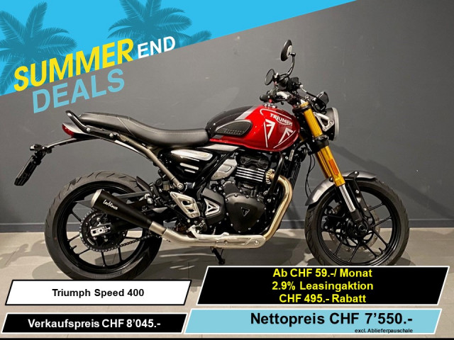 TRIUMPH Speed 400 Retro Neufahrzeug