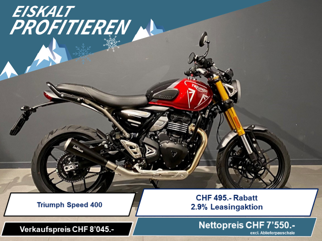 TRIUMPH Speed 400 Retro Neufahrzeug