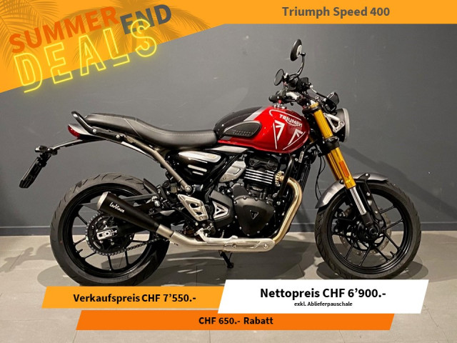 TRIUMPH Speed 400 Retro Neufahrzeug TRIUMPH Speed 400 Retro Neufahrzeug