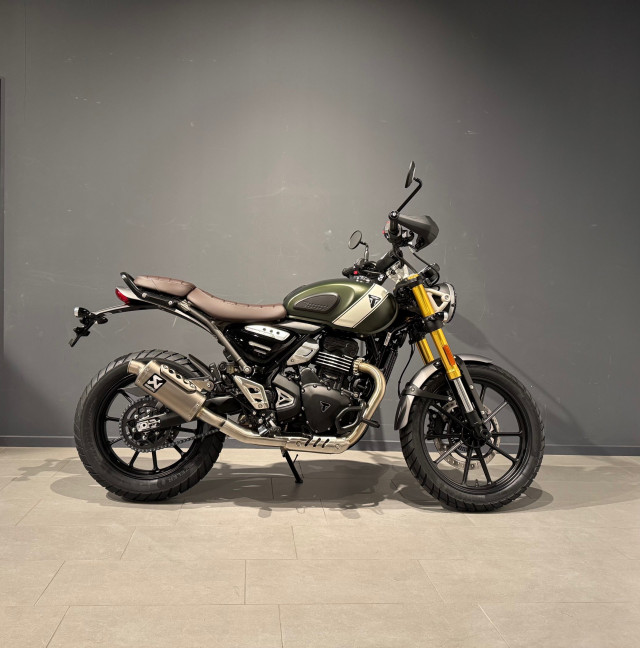 TRIUMPH Scrambler 400 X Retro Neufahrzeug