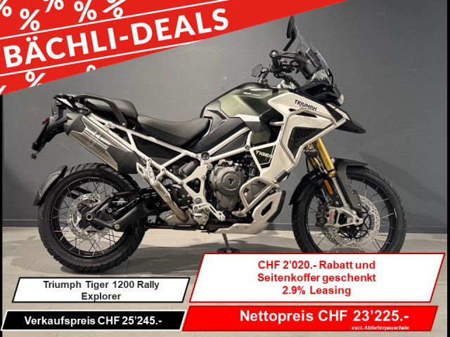 TRIUMPH Tiger 1200 Rally Explorer Enduro Neufahrzeug