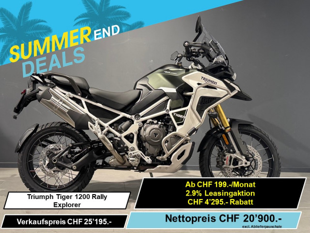 TRIUMPH Tiger 1200 Rally Explorer Enduro Neufahrzeug
