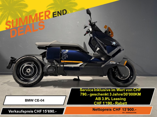 BMW CE 04 Avantgarde Roller Vorführfahrzeug