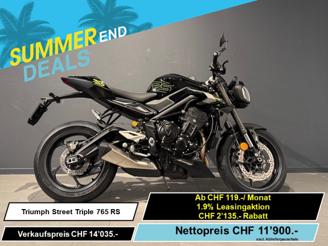 TRIUMPH Street Triple 765 RS Naked Neufahrzeug