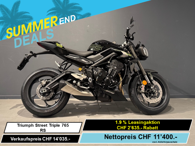 TRIUMPH Street Triple 765 RS Naked Neufahrzeug