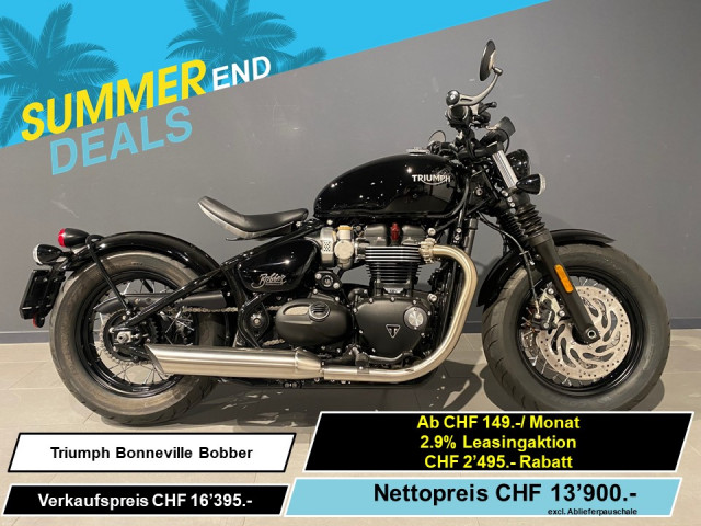 TRIUMPH Bonneville Bobber 1200 Retro Vorführfahrzeug