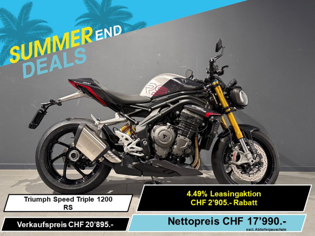 TRIUMPH Speed Triple 1200 RS Naked Neufahrzeug