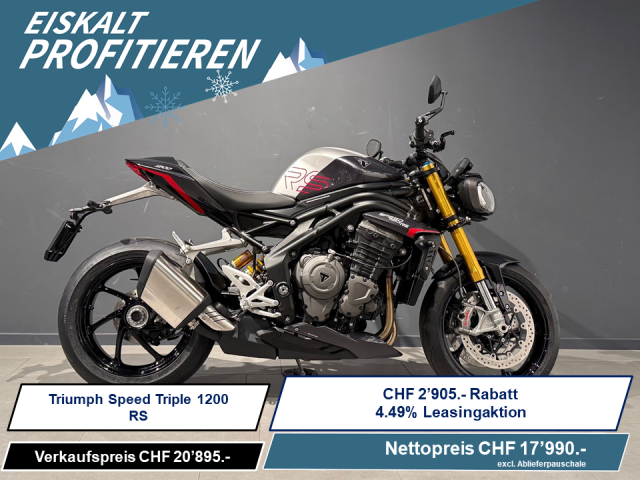 TRIUMPH Speed Triple 1200 RS Naked Neufahrzeug