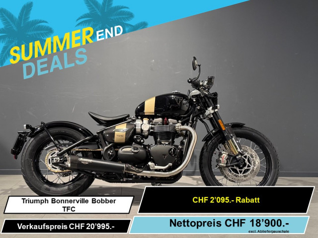 TRIUMPH Bonneville Bobber 1200 TFC Retro Neufahrzeug