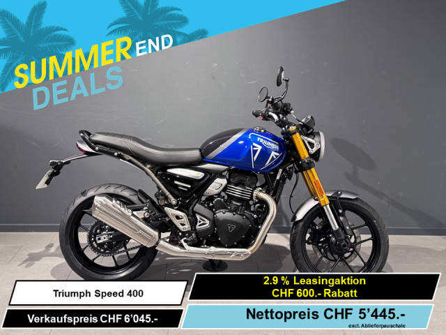 TRIUMPH Speed 400 Retro Neufahrzeug