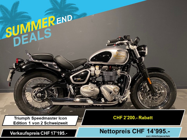 TRIUMPH Bonneville Speedmaster 1200 Icon Edition Retro Neufahrzeug