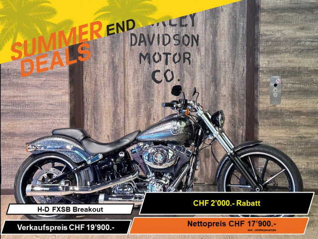HARLEY-DAVIDSON FXSB 1690 Softail Breakout Custom Occasion