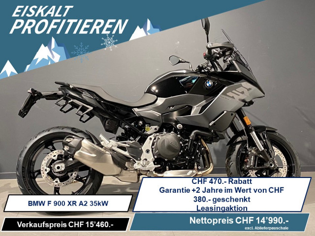 BMW F 900 XR A2 Triple Black Touring Neufahrzeug
