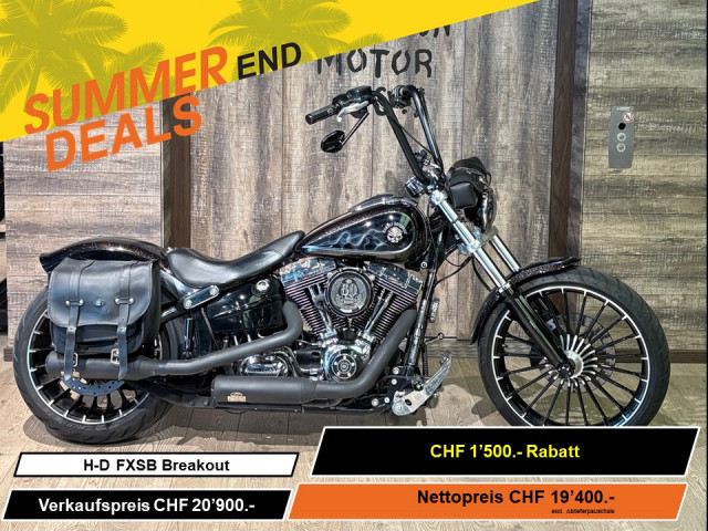 HARLEY-DAVIDSON FXSB 1690 Softail Breakout Custom Occasion