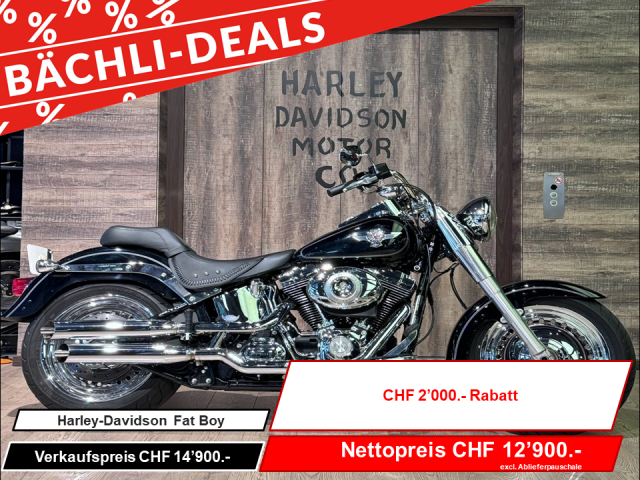 HARLEY-DAVIDSON FLSTF 1584 Softail Fat Boy Custom Occasion