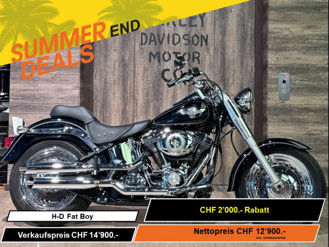 HARLEY-DAVIDSON FLSTF 1584 Softail Fat Boy Custom Occasion