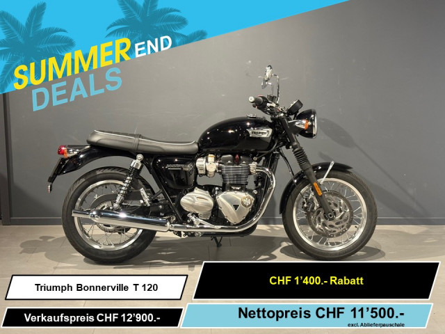 TRIUMPH Bonneville T120 Retro Neufahrzeug