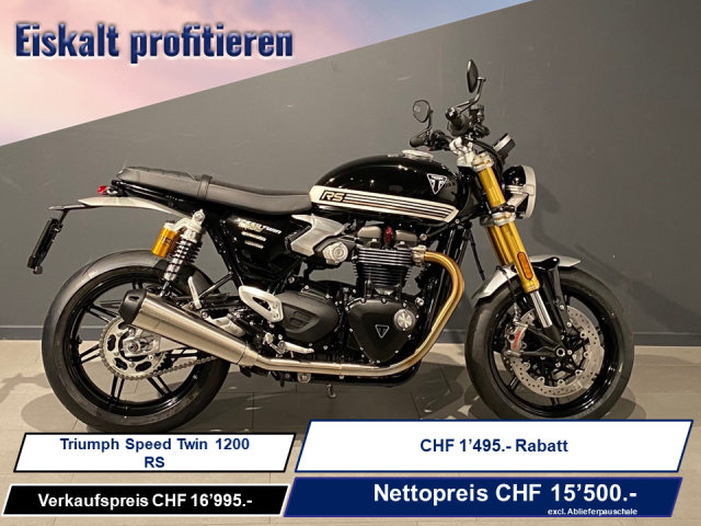 TRIUMPH Speed Twin 1200 RS Retro Neufahrzeug