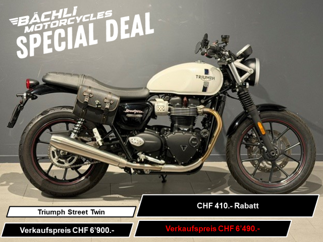 TRIUMPH Street Twin 900 Retro Occasion TRIUMPH Street Twin 900 Retro Occasion