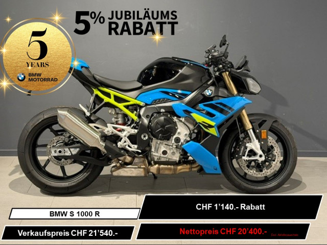 BMW S 1000 R Sport Naked Neufahrzeug BMW S 1000 R Sport Naked Neufahrzeug