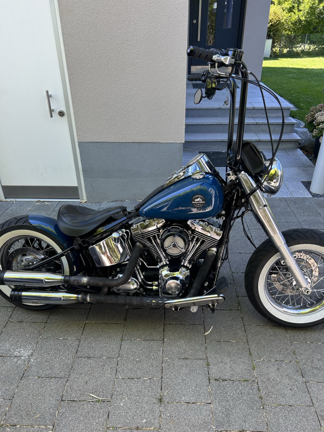 HARLEY-DAVIDSON FLSTN 1584 Softail Deluxe Custom Occasion