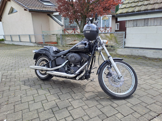 HARLEY-DAVIDSON FXSTB 1584 Softail Night Train Custom Occasion