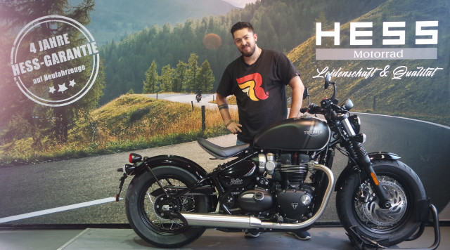 TRIUMPH Bonneville Bobber 1200 Retro Moto nuova