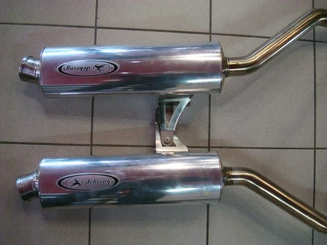Auspuffdoppeltopf