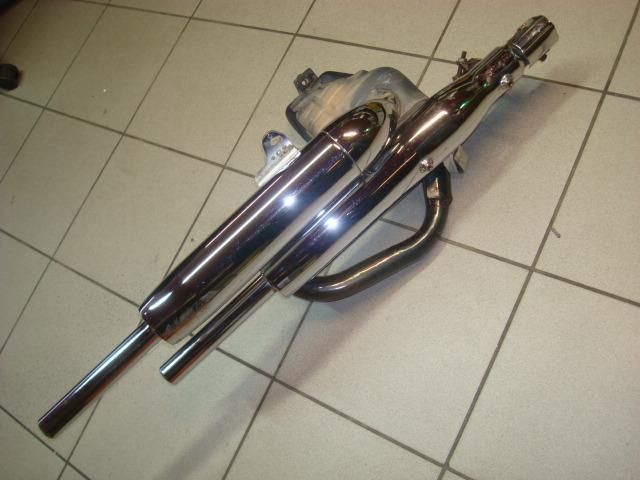 Auspufftopf m. Endrohr origina – Ersatzteil Bild 2