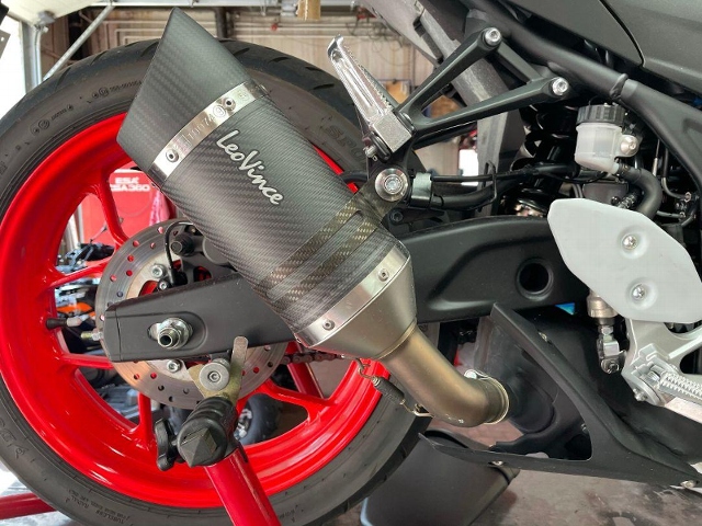 YAMAHA MT 03 Auspufftopf LeoVi – Ersatzteil Bild 2