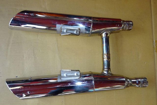 Auspuffdoppeltopf