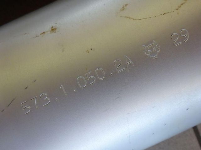 Auspuffdoppeltopf – Ersatzteil Bild 4