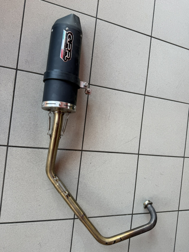 ZT125U Auspuff GPR – Ersatzteil Bild 4