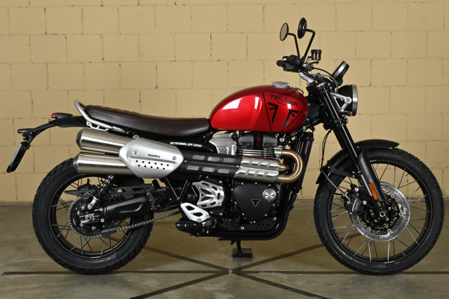 TRIUMPH Scrambler 1200 X Retro Neufahrzeug