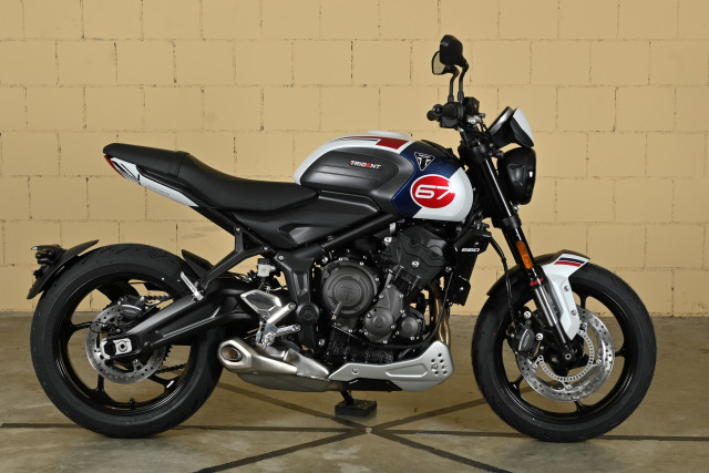 TRIUMPH Trident 660 Triple Tribute Edition Naked Moto nuova